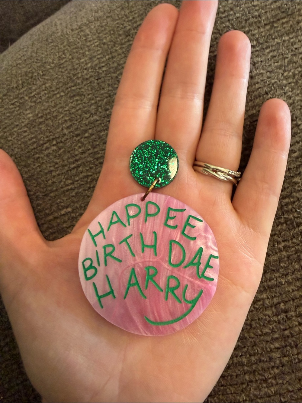 Harry Potter cake Earrings